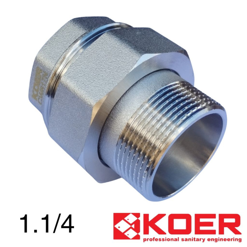 Американка латунная 1,1/4" KOER
