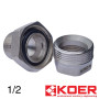 Американка латунная 1/2" KOER