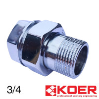 Американка 3/4 KOER Хромована