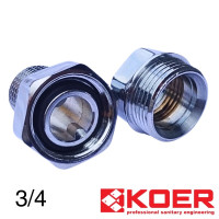 Американка 3/4 KOER Хромована