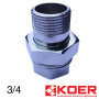 Американка 3/4 KOER Хромована