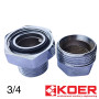 Американка 3/4 KOER Хромована