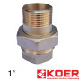 Американка 1" KOER Без покриття