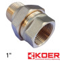 Американка 1" KOER Без покриття