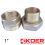 Американка 1" KOER Без покриття