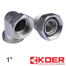 Американка кутова 1" KOER