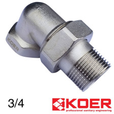 Американка кутова 3/4 KOER