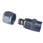 Муфта металлопластиковая 16-1/2н обжимная цанга SD FORTE PREMIUM