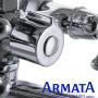 Змішувач для ванни ARMATA вентильний довгий ніс телефон EURO #1