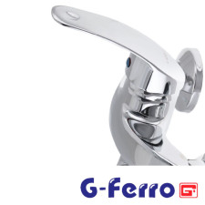 Смеситель для ванны длинный нос G-FERRO MARS рычаг EURO #16