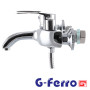 Смеситель для ванны монолит G-FERRO HANSBERG рычаг EURO #11