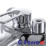 Смеситель для ванны монолит G-FERRO HANSBERG рычаг EURO #11