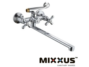 Змішувач для ванни довгий ніс MIXXUS PREMIUM DOMINOX вентиль EURO телефон #25