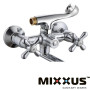 Смеситель для ванны длинный нос MIXXUS PREMIUM DOMINOX вентиль EURO телефон #25