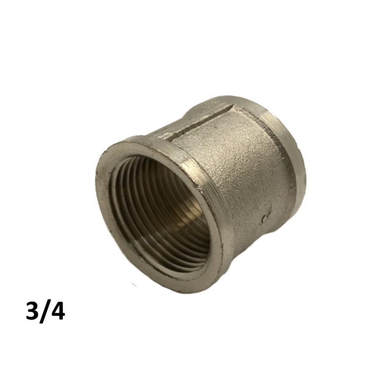 Муфта никелированная 3/4 LEXLINE