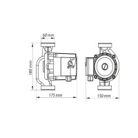 Насос для отопления KOER 32/8-180