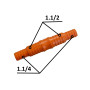 SLD Штуцер переходный 1,1/2 x 1,1/4
