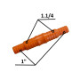 SLD Штуцер переходный 1 x 1,1/4