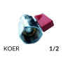 Кран кульовий KR 1/2 шестигранний ВЗ