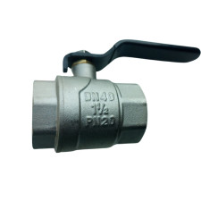 Кран кульовий RAFTEC 1,1/2 дюйма ВВ довга ручка (BLACK)