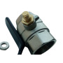 Кран шаровый RAFTEC 1.1/2 ВВ длинная ручка (BLACK)