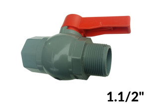 Пластиковий кран 1,1/2 ВЗ (для поливу)