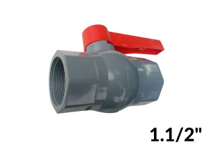 Пластиковий кран 1,1/2 ВВ (для поливу)