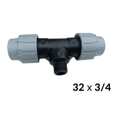 Трійники ПНД 32 х 3/4з х 32 ITAL