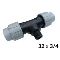 Тройники ПНД 32 х 3/4н х 32 ITAL