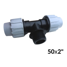 Трійники ПНД 50 х 2"з х 50 ITAL