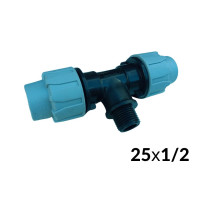 Тройники ПНД 25 х 1/2н х 25 ITAL