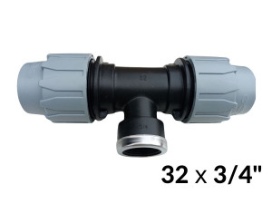 Тройники ПНД 32 х 3/4в х 32 ITAL