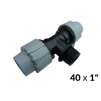 Трійники ПНД 40 х 1"з х 40 ITAL