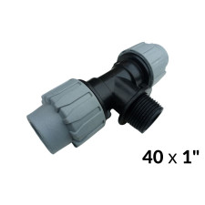 Трійники ПНД 40 х 1"з х 40 ITAL