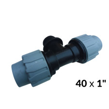 Трійники ПНД 40 х 1"з х 40 ITAL