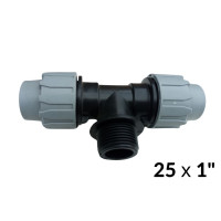 Трійники ПНД 25 х 1"з х 25 ITAL