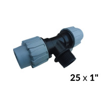 Трійники ПНД 25 х 1"з х 25 ITAL