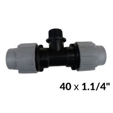 Трійники ПНД 40 х 1,1/4з х 40 ITAL