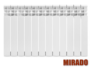 Радіатор біметалевій Mirado 96*500 (12 секцій)