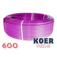 Труби для теплої підлоги KOER (PINK) PEX-B EVOH (600м) Чехія