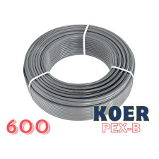 Труби для теплої підлоги KOER (SILVER) PEX-B EVOH (600м)