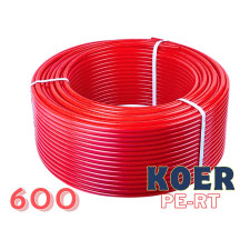 Труби для теплої підлоги KOER (RED) PE-RT EVOH (600м) Чехія
