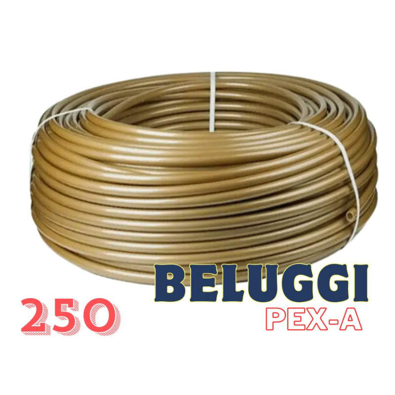 Пошитий поліетилен із шаром з кисневого бар'єру - BELUGGI PEX-A GOLD 250м