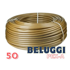 Труби для теплої підлоги BELUGGI PEX-A (GOLD) (50м) Італія