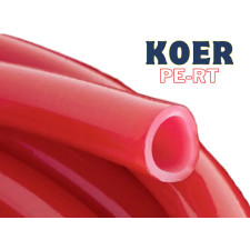 Труба для теплої підлоги 16мм KOER (RED) PE-RT EVOH Чехія