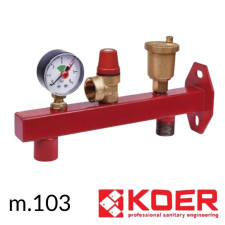 Група безпеки 3/4 KOER-103 сталева консоль