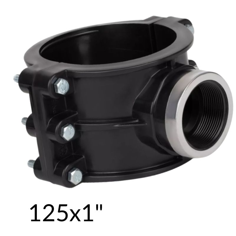 Хомут врізка 125x1"
