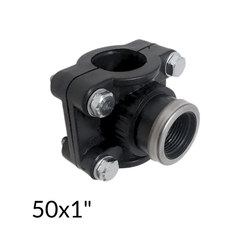 Хомут врізка 50x1"