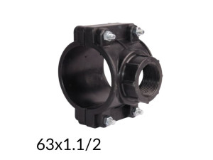 Хомут для врізки в трубу 63 - 1,1/2"