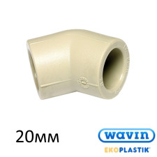 Колено 20/45 PPR Wavin Ekoplastik